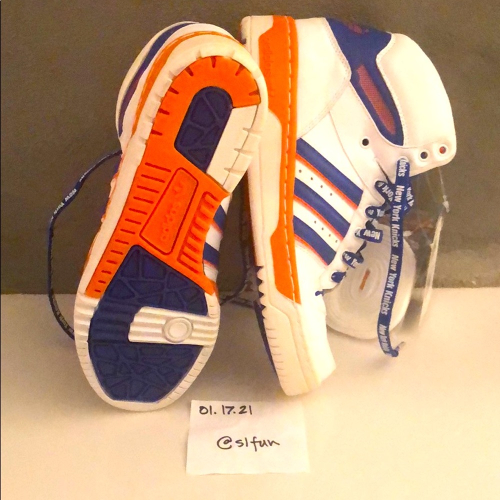 adidas Attitude Hi NBA NY Knicks NWT